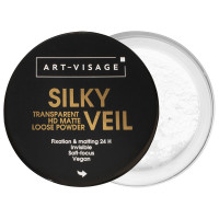 Пудра рассыпчатая Silky Veil, тон 301 финишная прозрачная