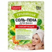 Народные рецепты Соль-пена Тонизирующая Травяная 200г