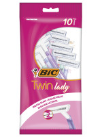 Станки для бритья Lady Twin одноразовые 10шт пакет