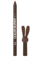 Карандаш для глаз гелевый Color Bunny, тон 03 коричневый