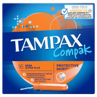 Compak Тампоны с аппликатором Super Plus 16шт 