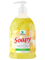 Soapy Крем-мыло жидкое перламутровое Банан 1л дозатор