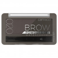 Пудра для бровей водостойкая Brow Powder Set Waterproof, тон 020 Ash Brown