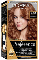 Preference Крем-краска, тон 6.35 Светлый янтарь