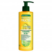 Fructis Крем для волос несмываемый Тройное восстановление 10в1 для сухих и ломких волос 400мл