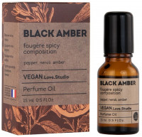 Парфюмерное масло для женщин Black Amber 15мл