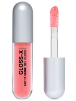 Гель-блеск для губ Gloss-X, тон 09 Quantum rose / коралловый нюд